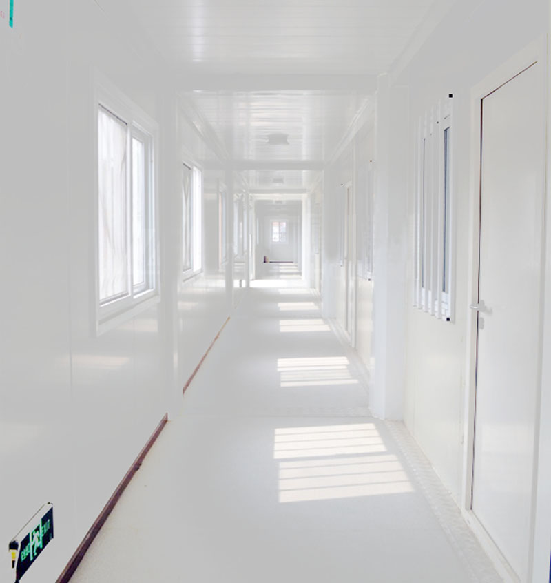 打包式箱房内部走廊 打包式箱房内部走廊